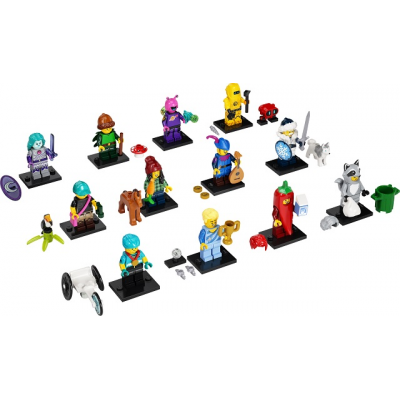 LEGO® Minifigures série 22 (Série complète de 12 ensembles complets de figurines) 2022